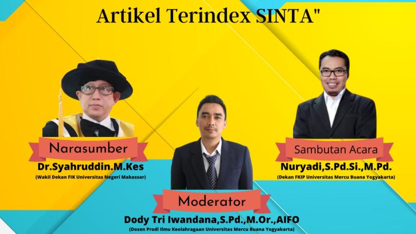 Prodi Ilkor UMBY Selenggarakan Kuliah Umum “Kiat Sukses Publikasi Terindex SINTA”