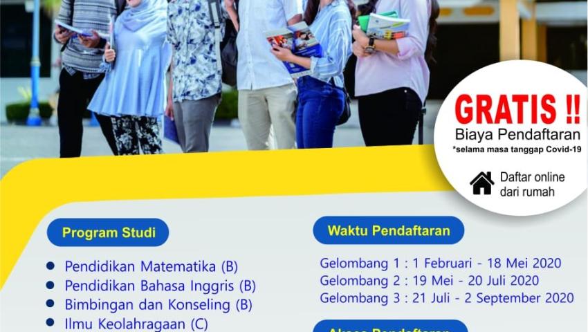 PENERIMAAN MAHASISWA BARU FKIP 2020/2021