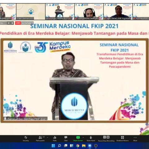 Seminar Nasional Implementasi Merdeka Belajar Era Pra dan Pasca Pandemi